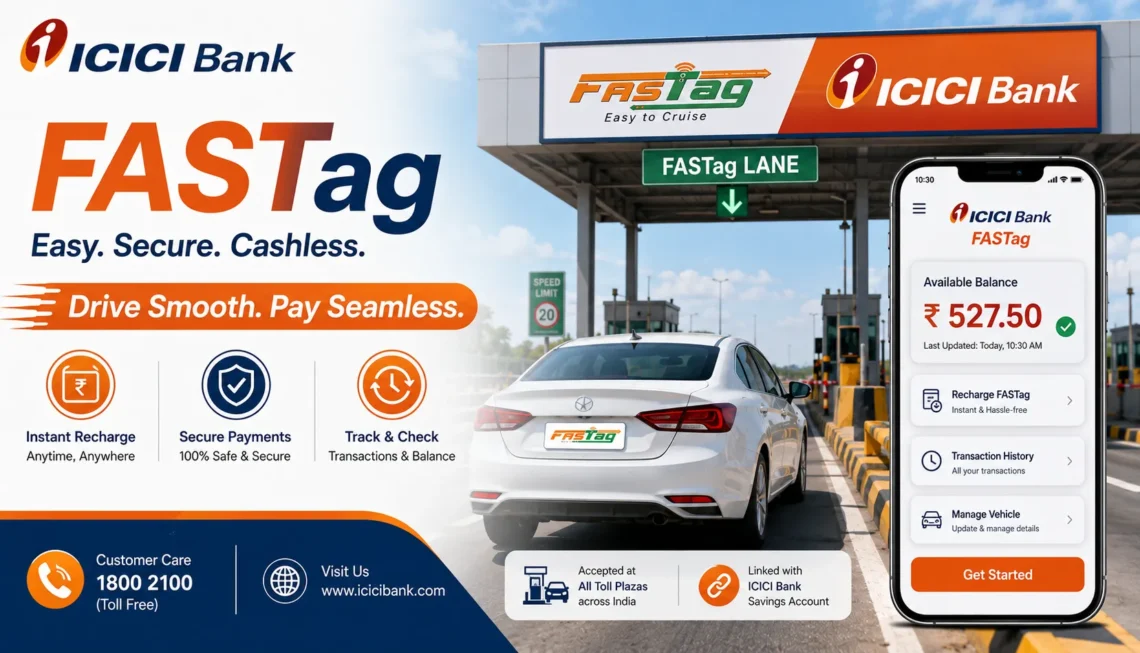 fastag icici bank